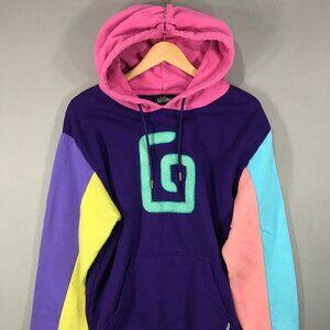 Karl Jacobs Colorblock Enchantment 2021 Hoodie Sweatshirt Size Large 100% Cotton
